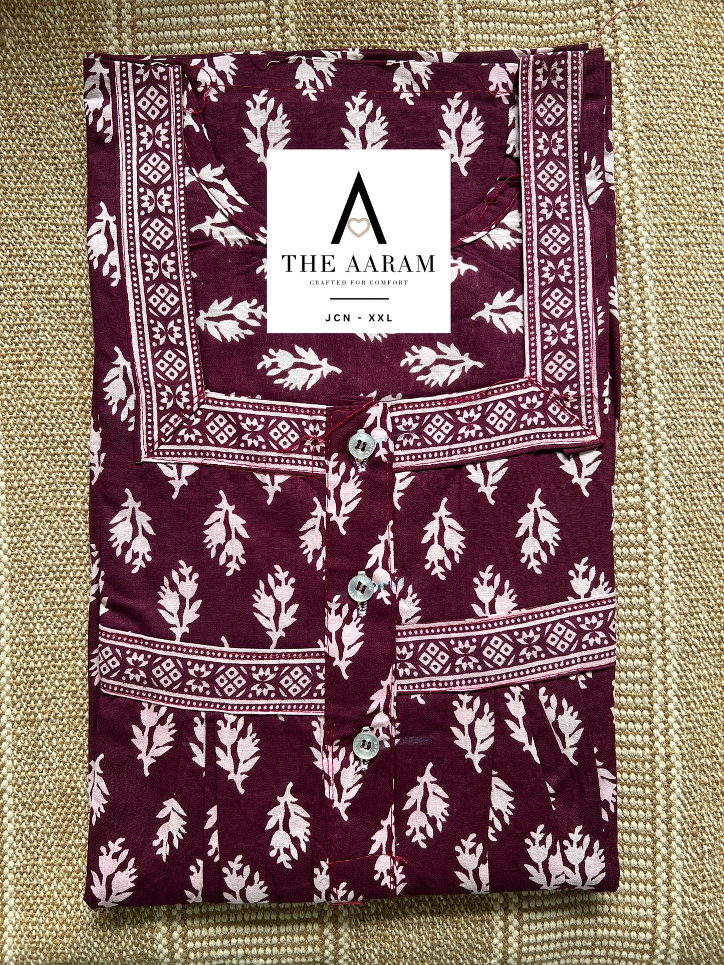 Jaipur Cotton Nighty XXL – JR18