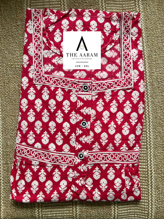 Jaipur Cotton Nighty XXL – JR19