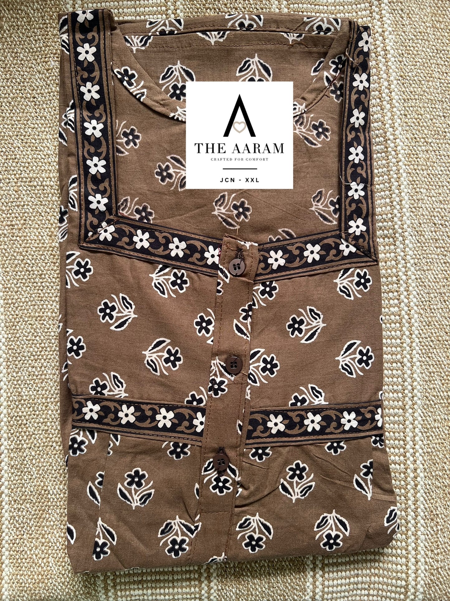 Jaipur Cotton Nighty XXL – JR29