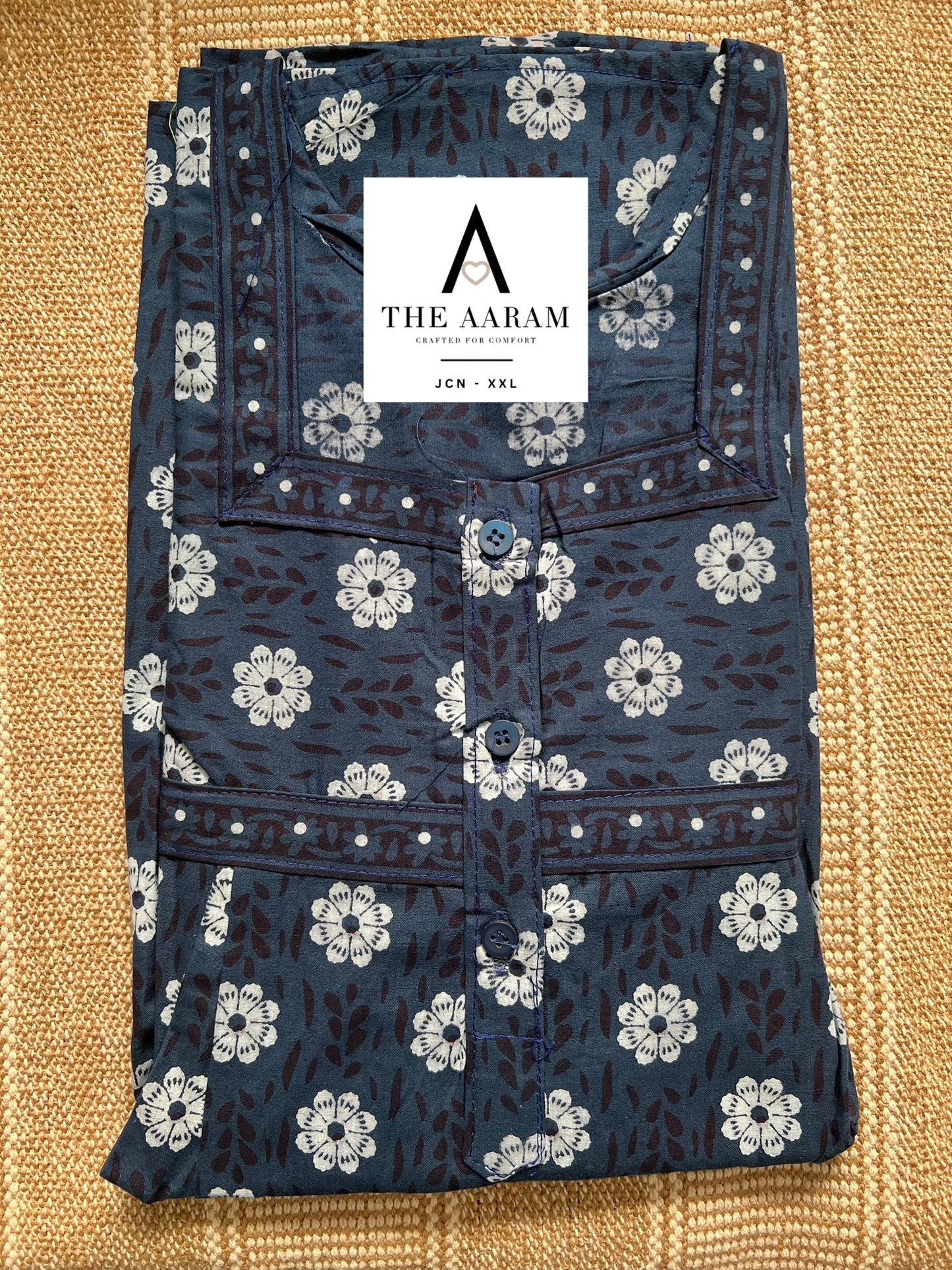 Jaipur Cotton Nighty XXL – JR33