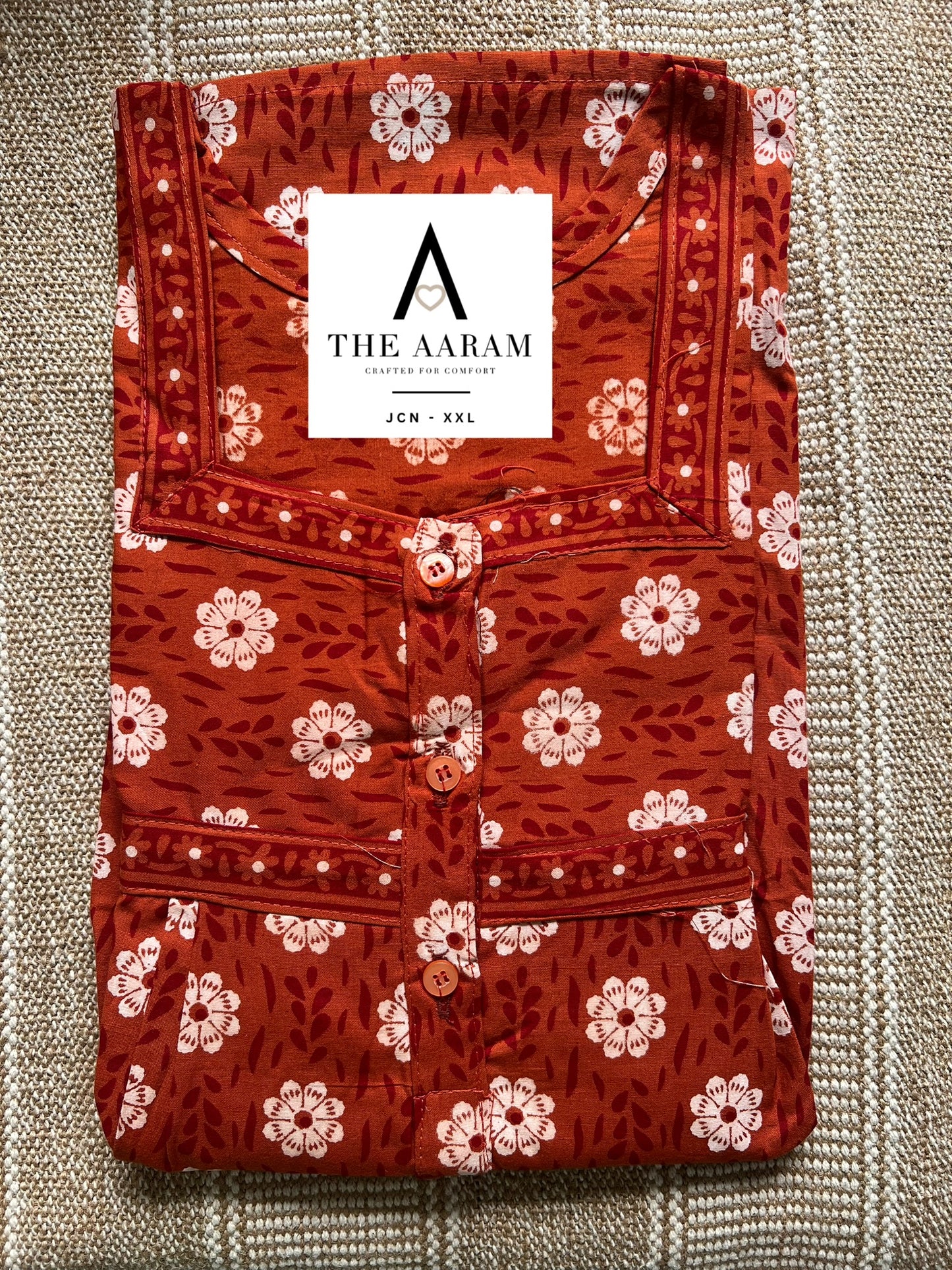 Jaipur Cotton Nighty XXL – JR39