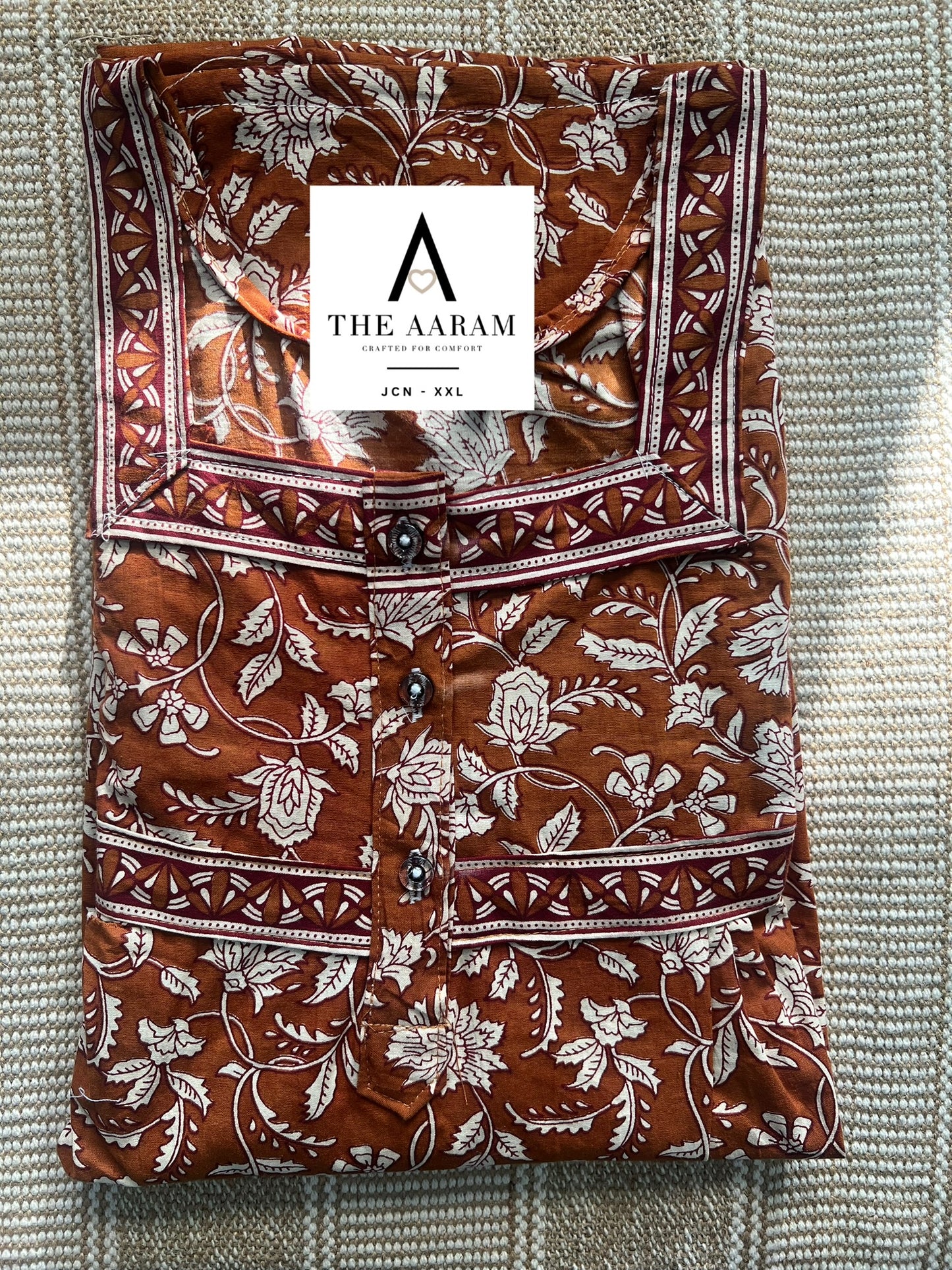 Jaipur Cotton Nighty XXL – JR53