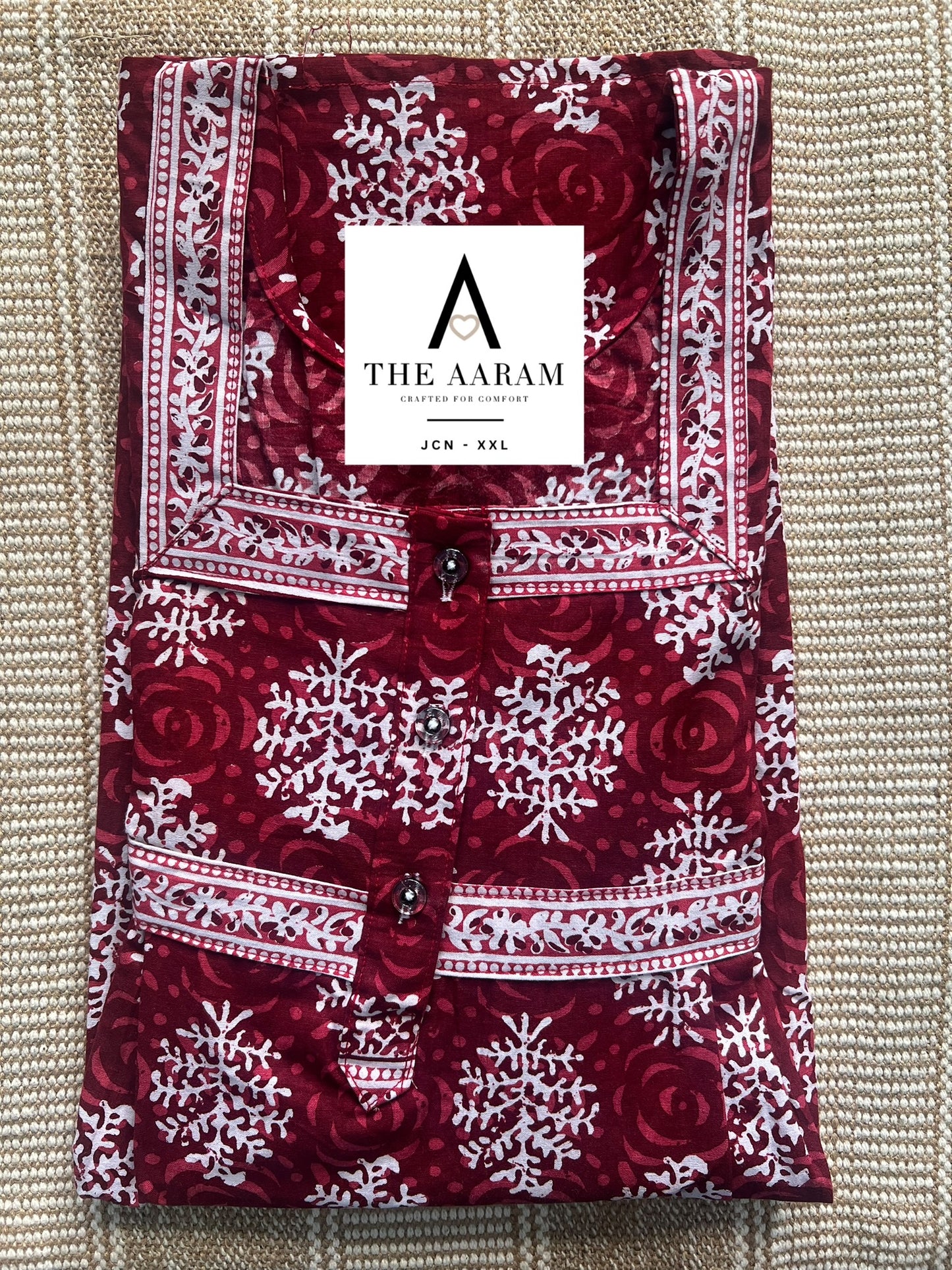 Jaipur Cotton Nighty XXL – JR71