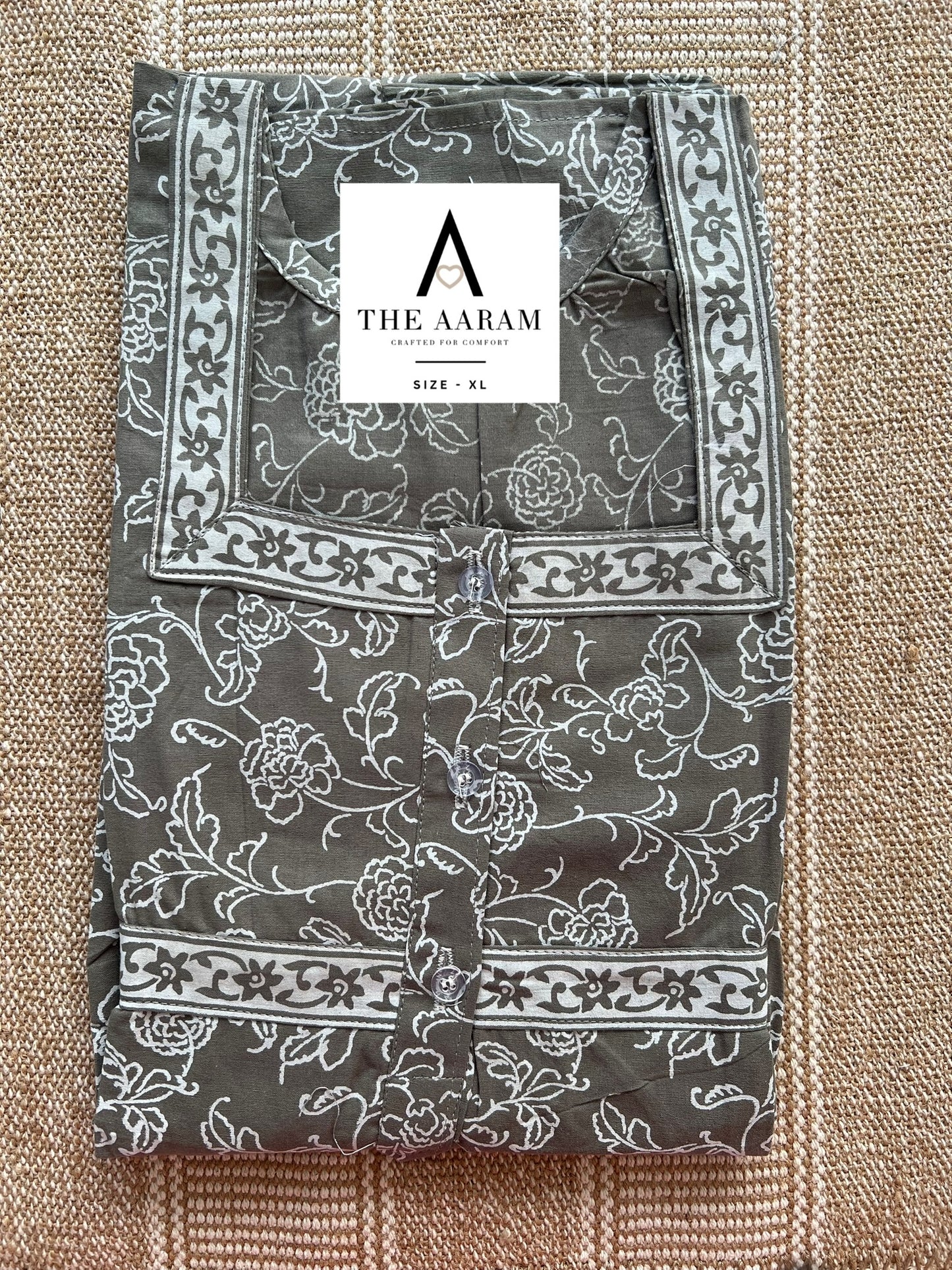Jaipur Cotton Nighty XL – JR234