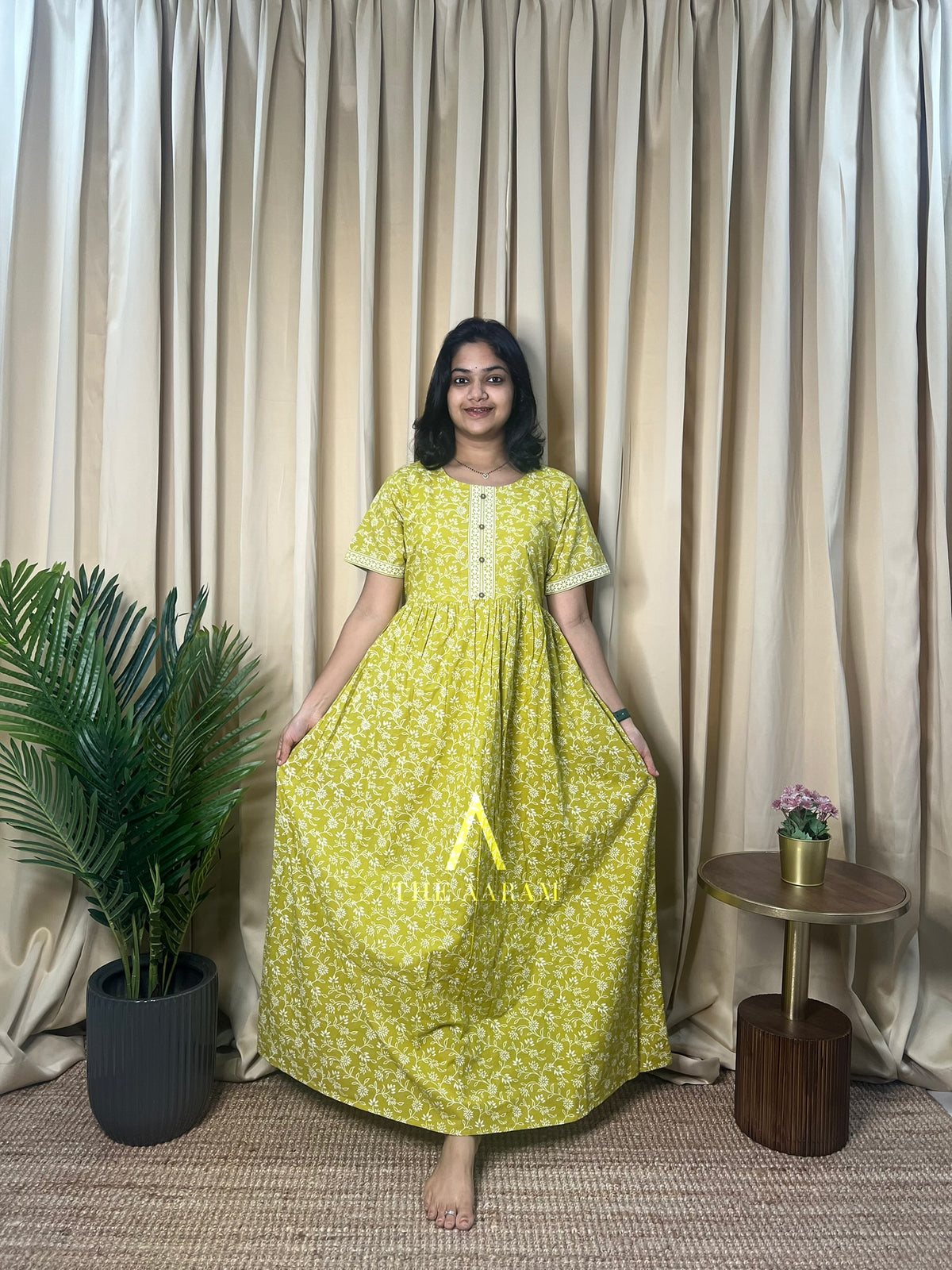 Mustard Whisper Comfort Maxi