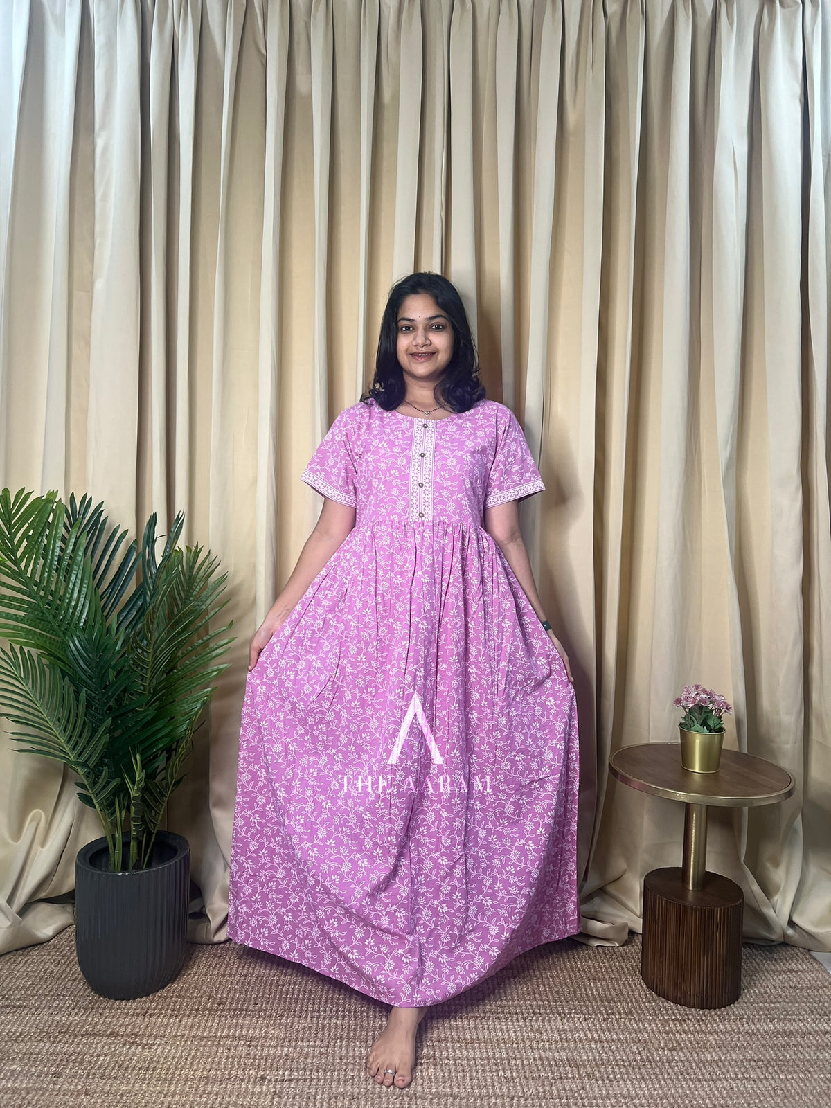 Orchid Whisper Feeding Comfort Maxi