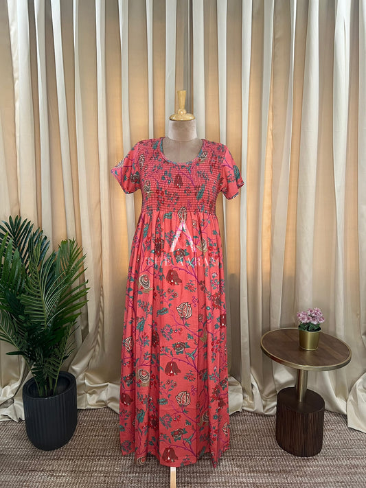 Premium Alpine Smocking Frock - 03