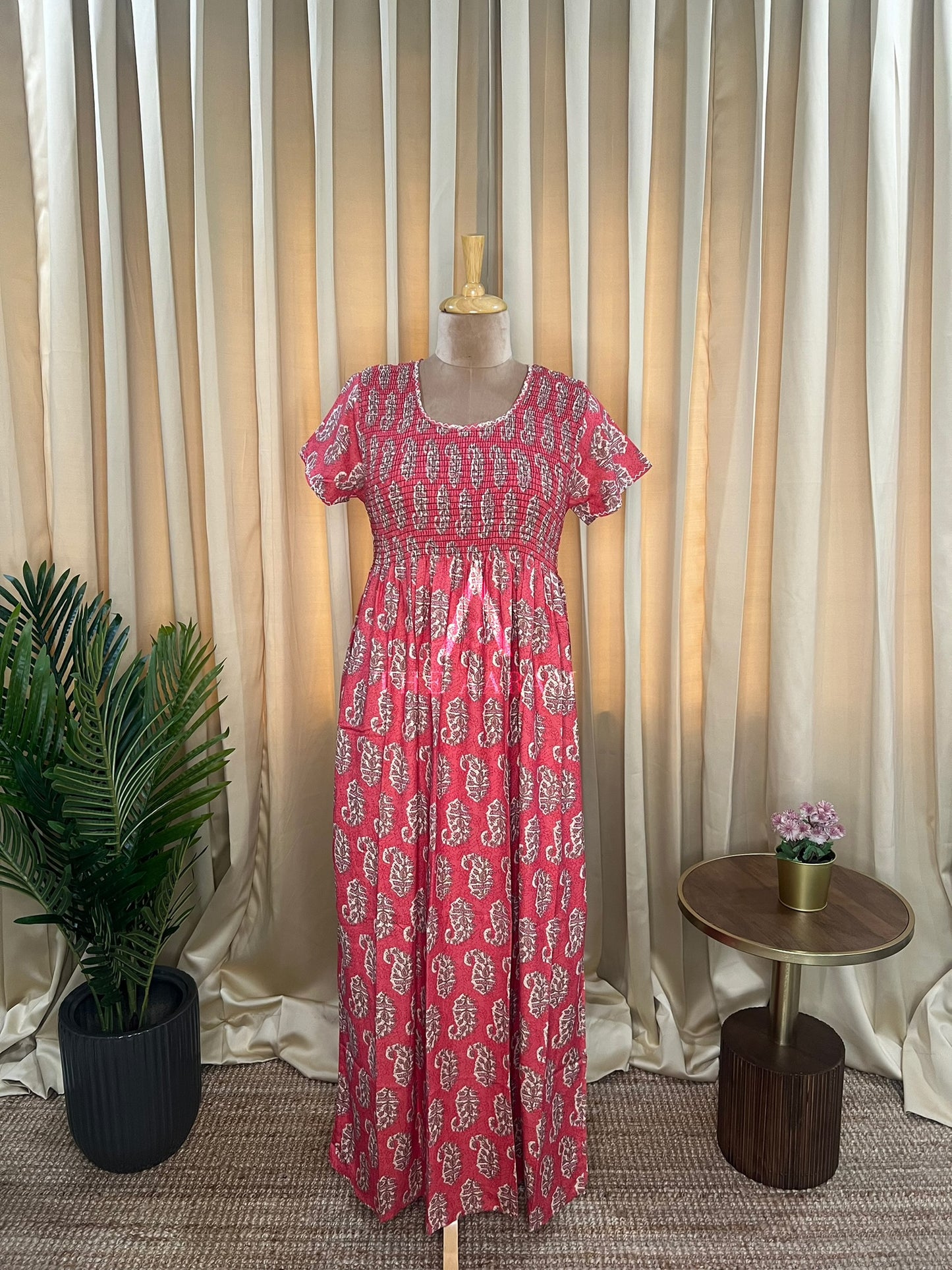 Premium Alpine Smocking Frock - 06