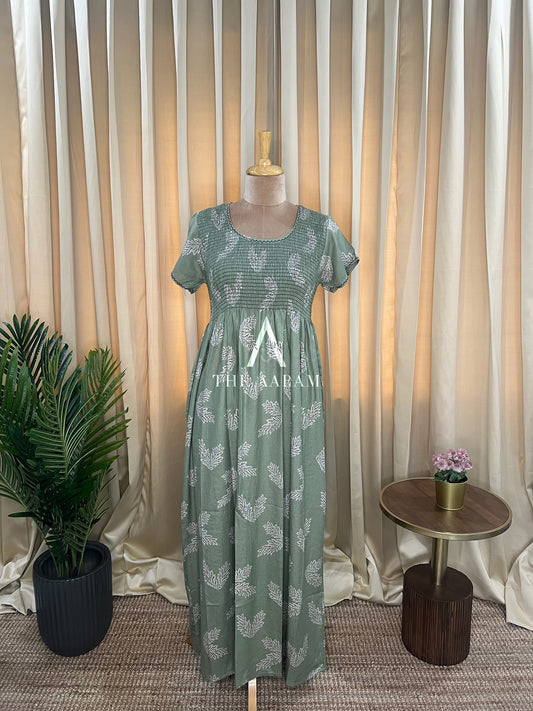 Premium Alpine Smocking Frock - 07