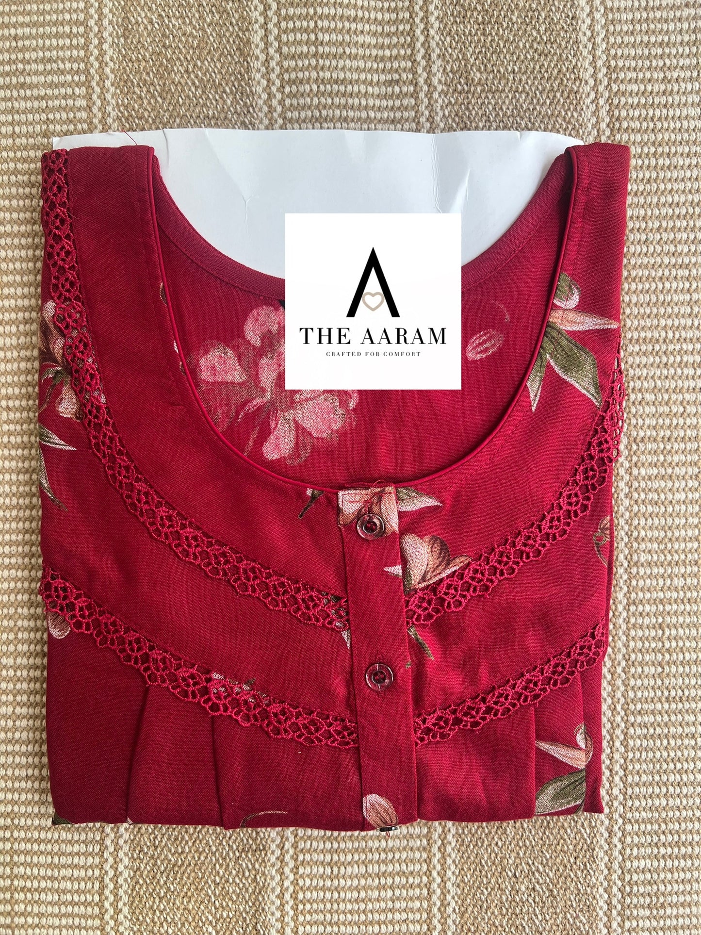 Alphine Pleated Nighty - 01
