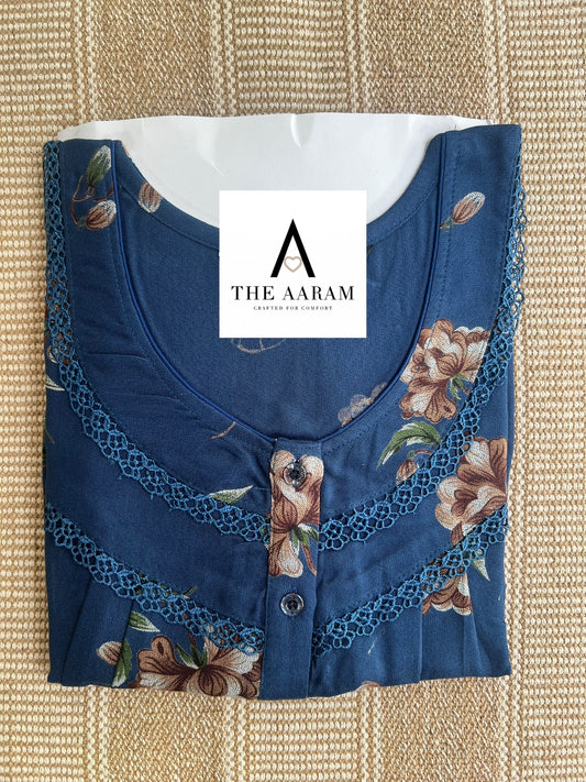 Alphine Pleated Nighty - 02