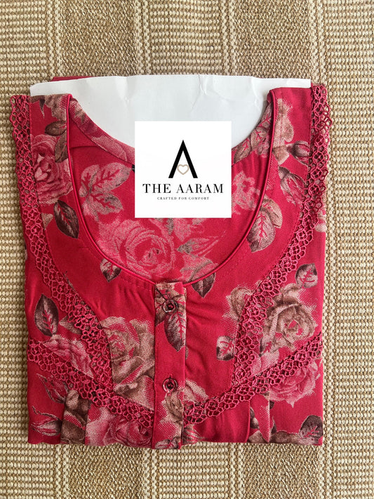 Alphine Pleated Nighty - 06