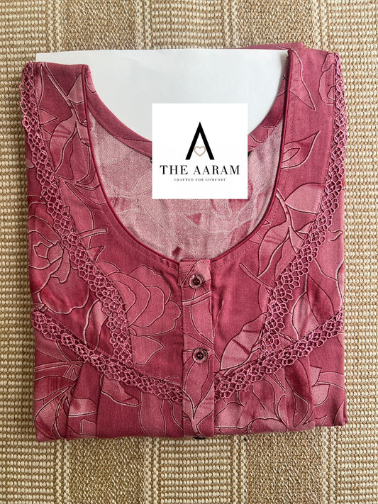 Alphine Pleated Nighty - 21