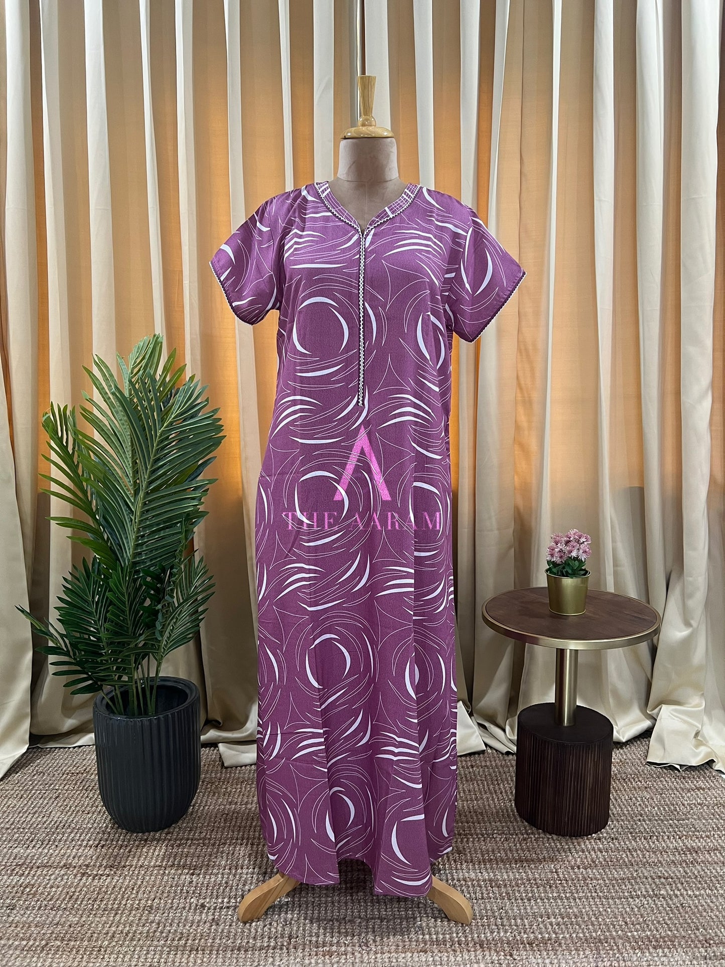 Alpine Grace A-Line Nighty - 05