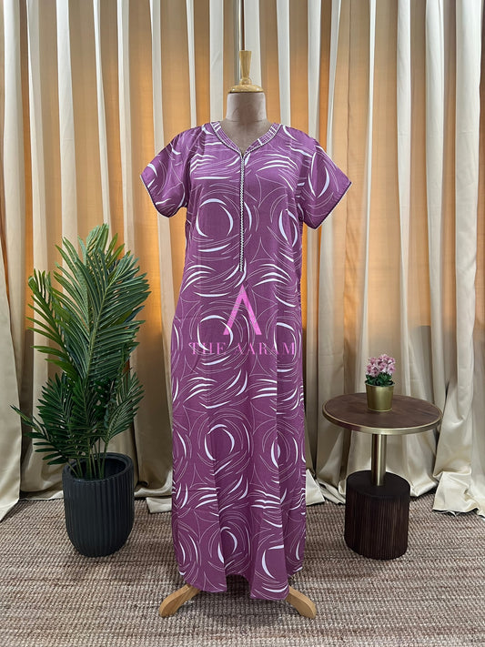 Alpine Grace A-Line Nighty - 05