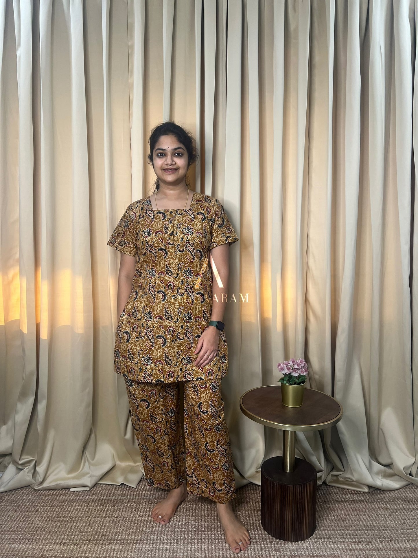 Amber Paisley Co-Ord Set