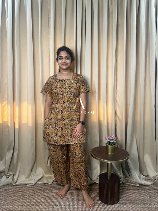 Amber Paisley Co-Ord Set