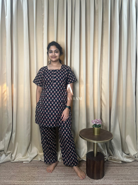 Midnight Bloom Co-Ord Set