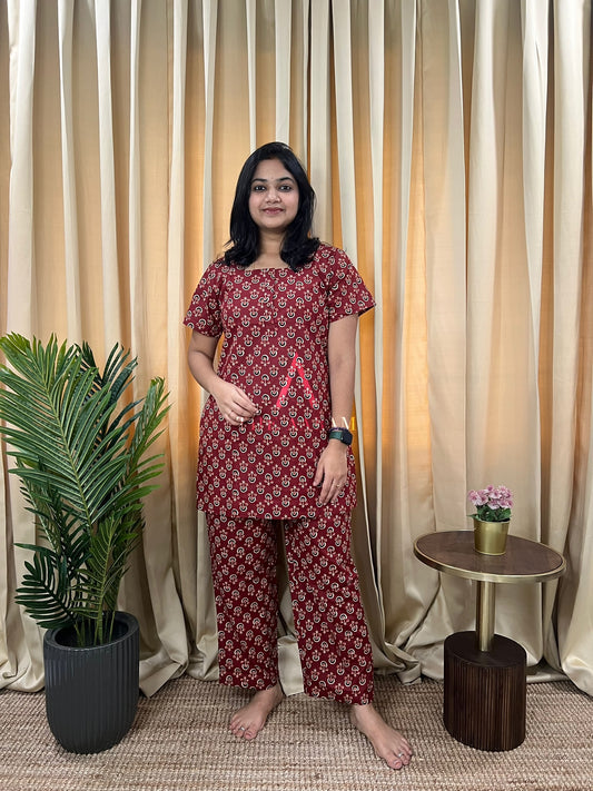 Ruby Motif Co-Ord Set