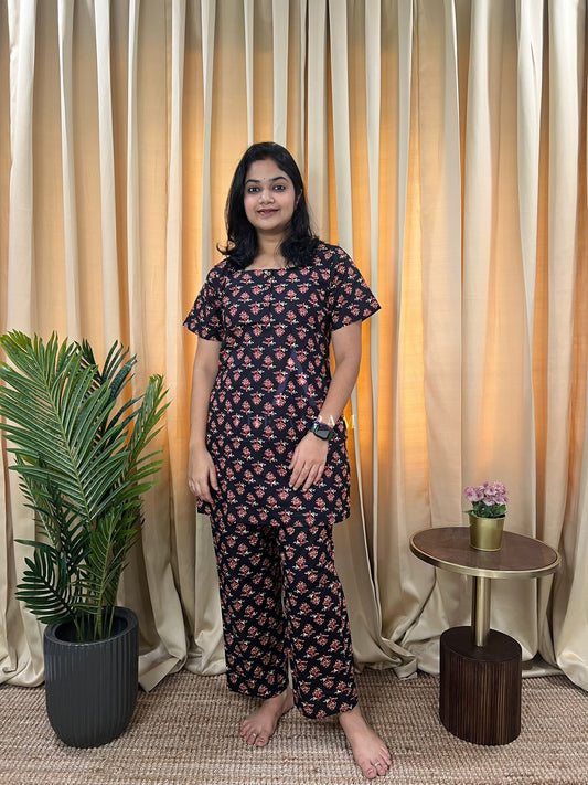 Midnight Floral Co-Ord Set