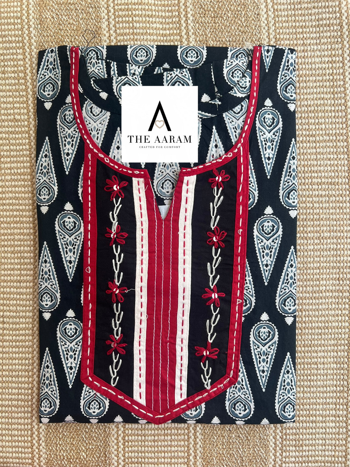 Cotton Embroidery Nighty XL - 25