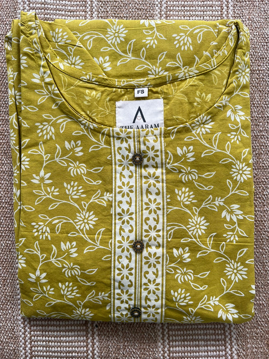 Mustard Whisper Comfort Maxi