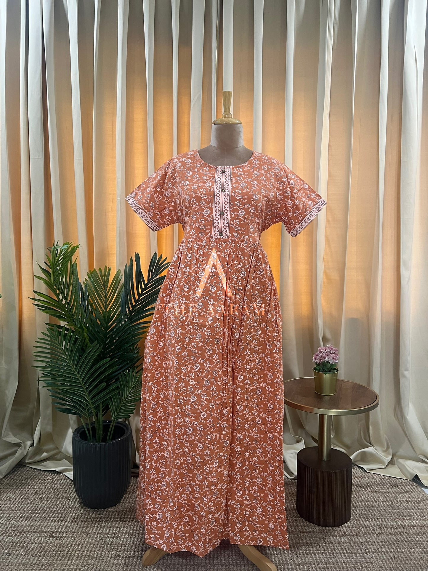 Terracotta Whisper Comfort Maxi