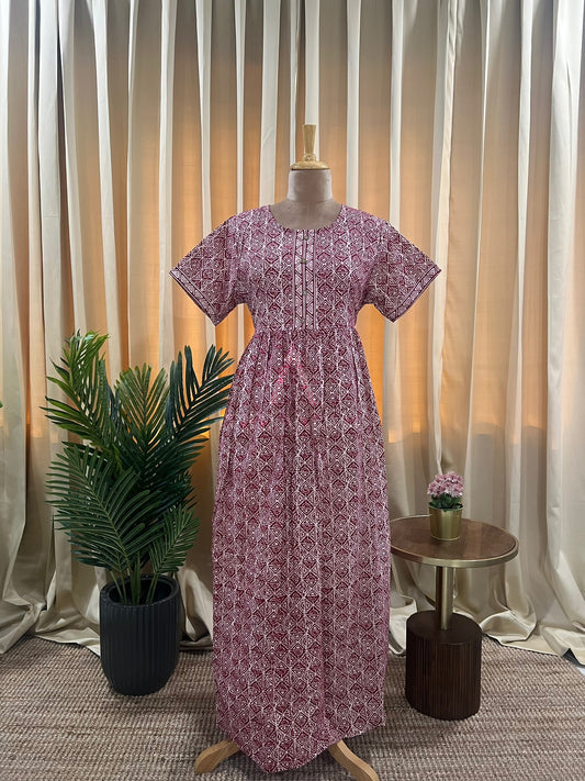 Wine Mosaic Comfort Maxi