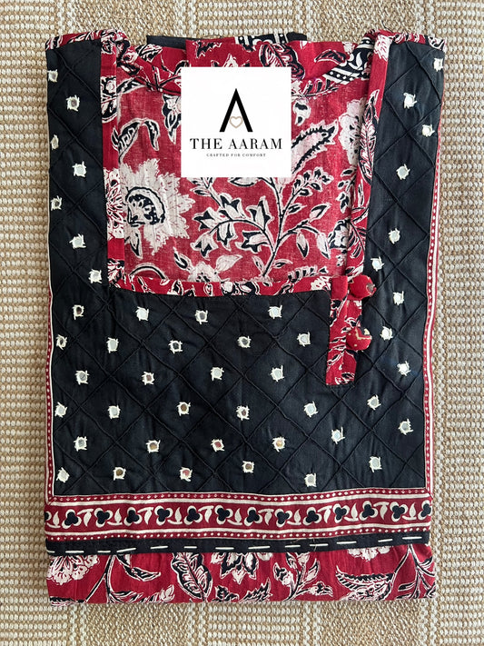 Cotton Mirror-Work Nighty XL - 88