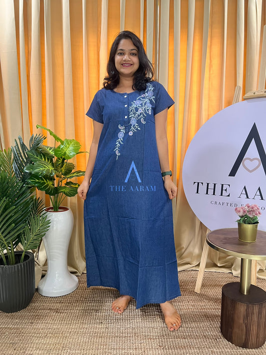 Denim Comfort Nighty - 04