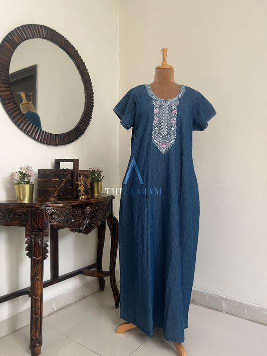 Denim Comfort Nighty - 06