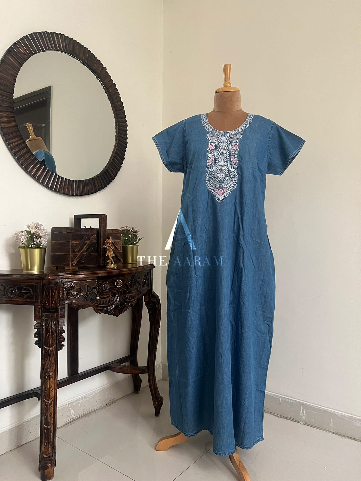 Denim Comfort Nighty - 07