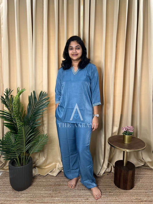 THE AARAM Ease Co-Ord Set — Aven
