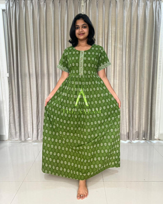 Olive Green Comfort Maxi