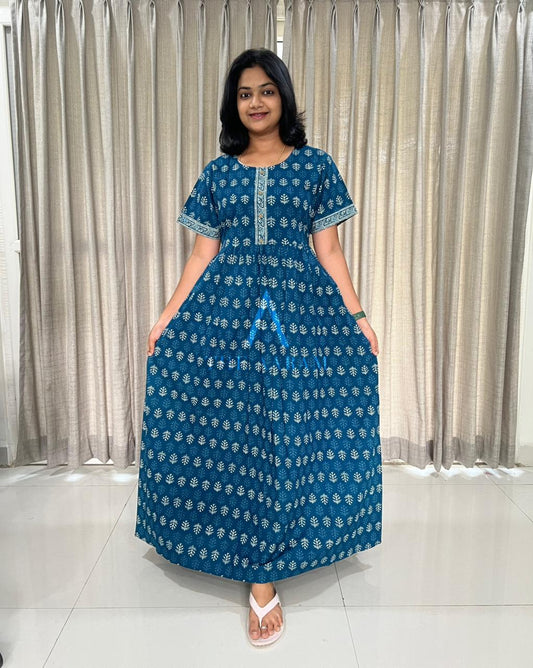Teal Blue Comfort Maxi