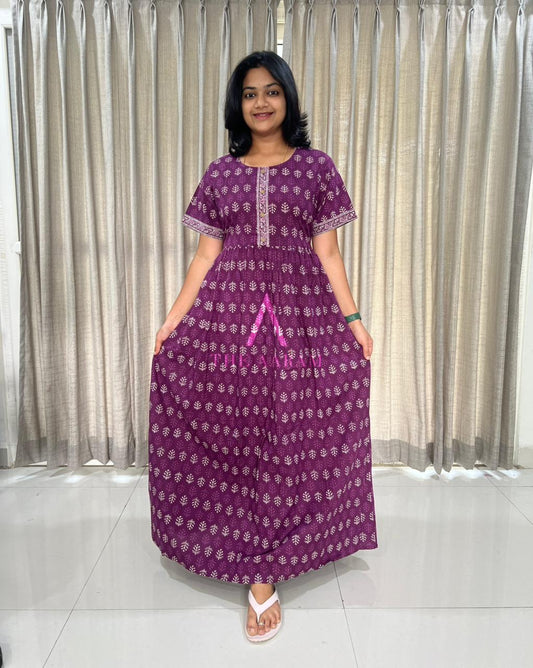 Wine Purple Comfort Maxi