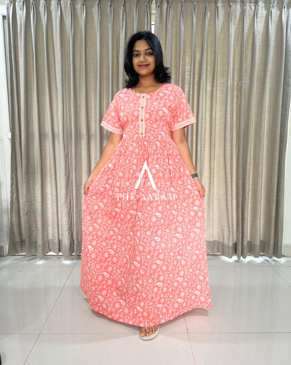 Coral Peach Comfort Maxi