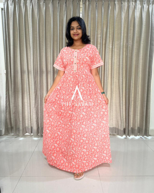 Coral Peach Comfort Maxi