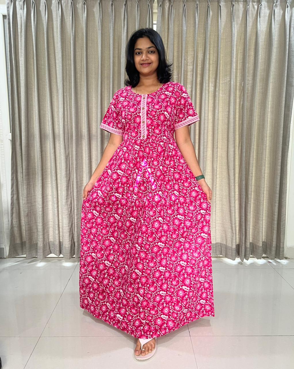 Rani Pink Bloom Comfort Maxi