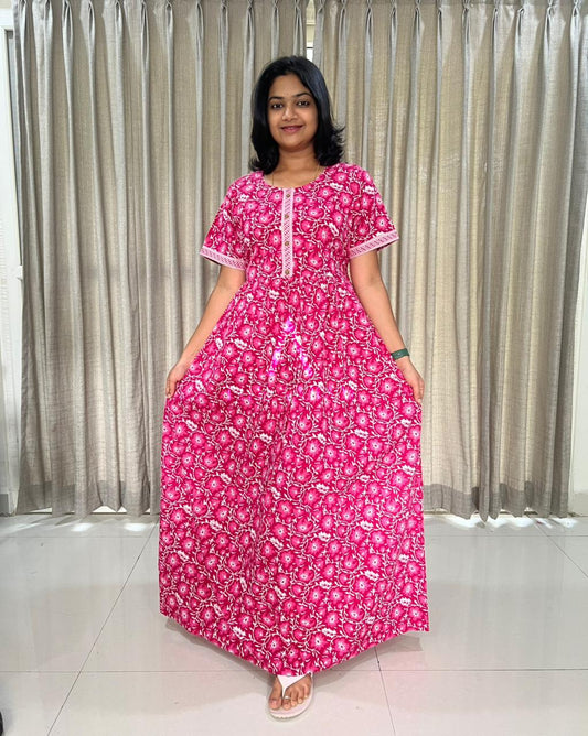 Rani Pink Bloom Comfort Maxi
