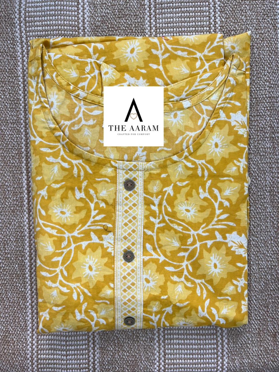 Yellow Sunshine Comfort Maxi