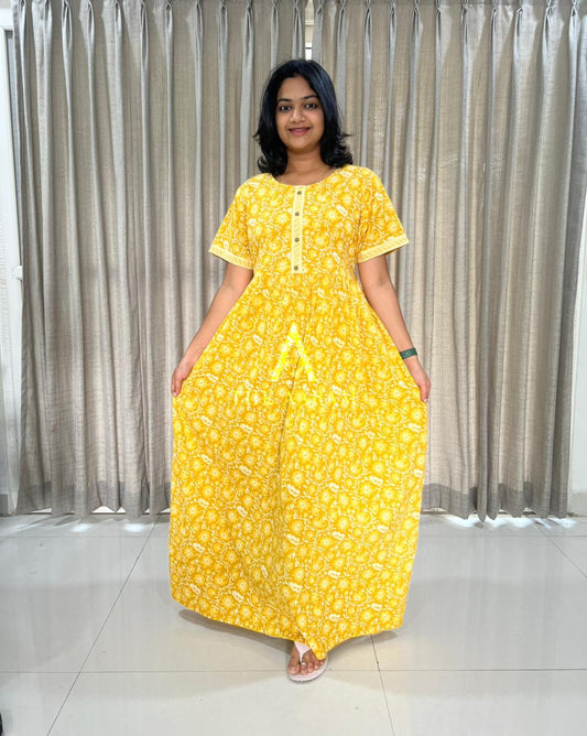 Yellow Sunshine Comfort Maxi