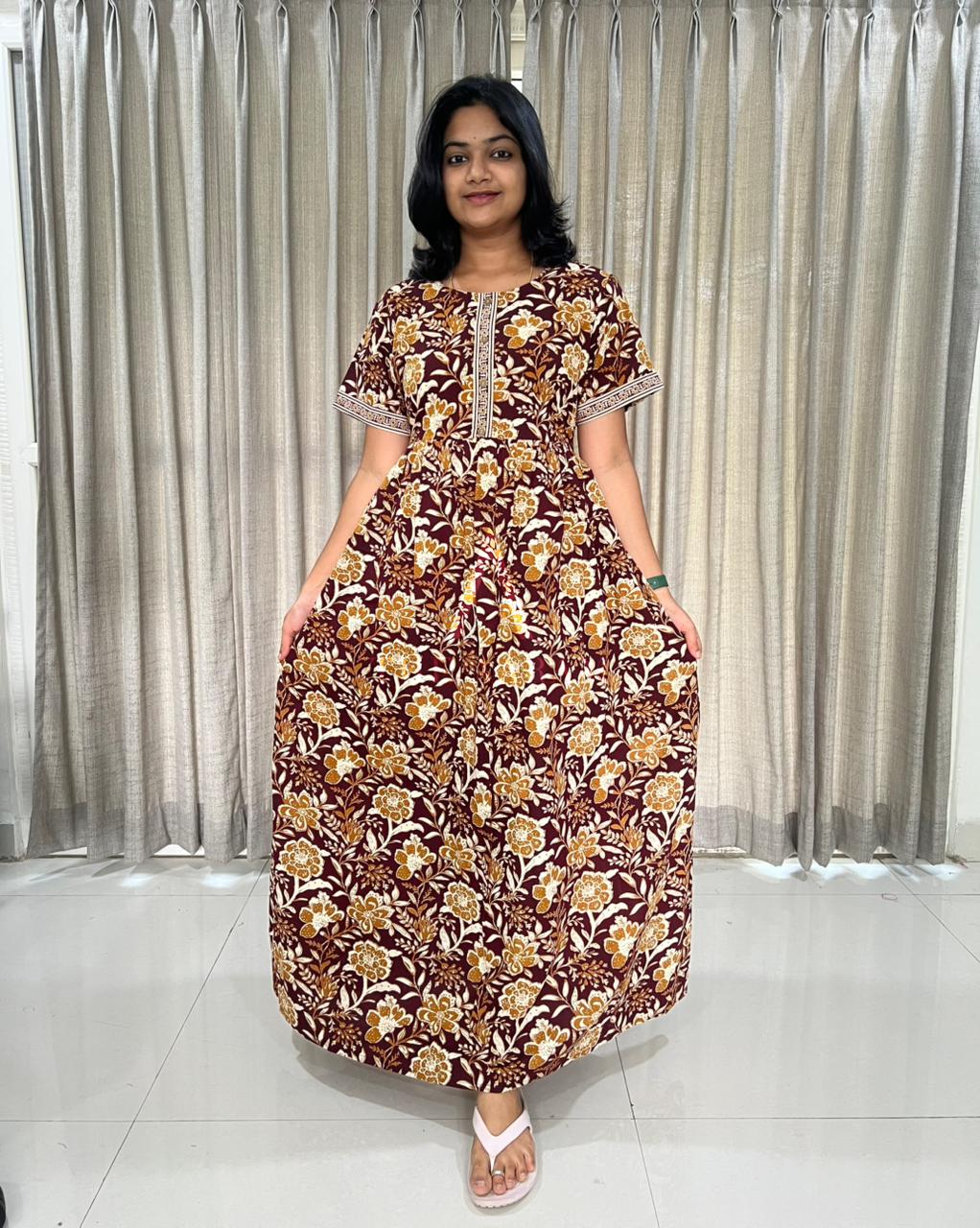 Choco Brown Comfort Maxi