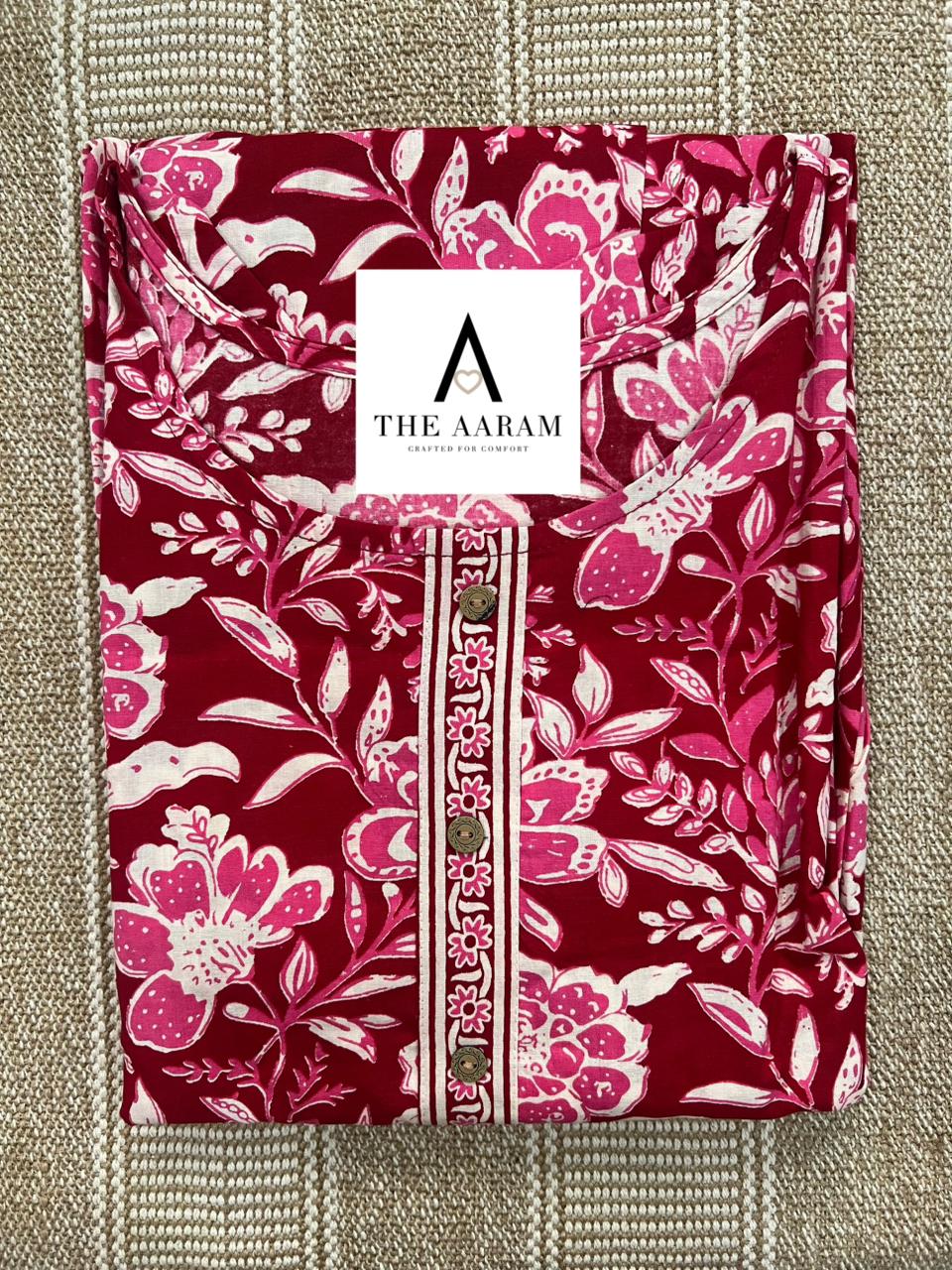 Rose Pink Comfort Maxi