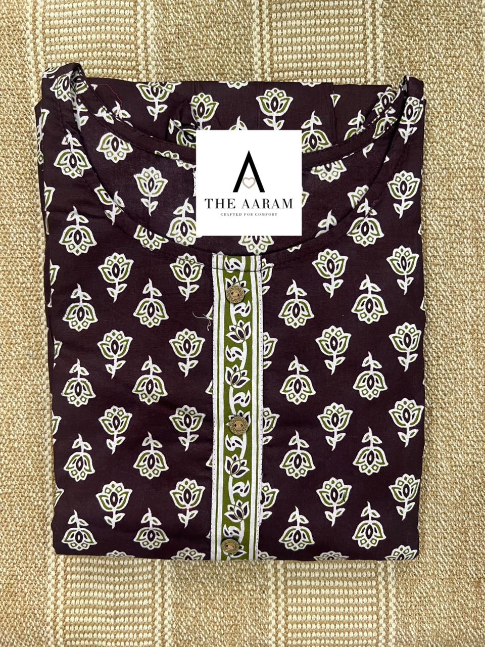 Coffee Brown Comfort Maxi