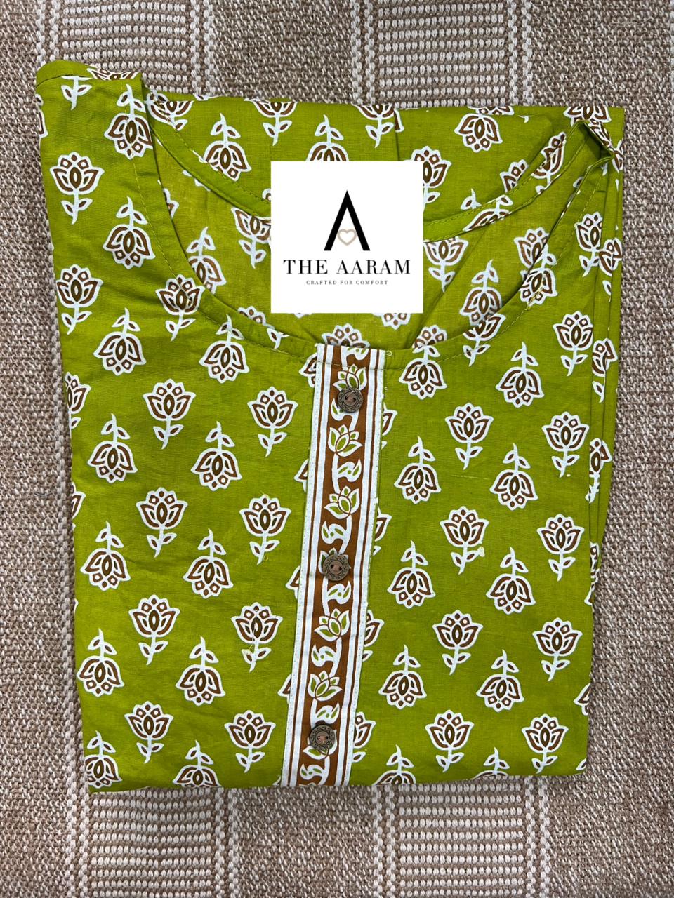 Lime Green Comfort Maxi