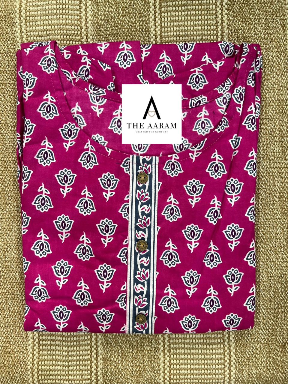 Rani Pink Tulip Comfort Maxi