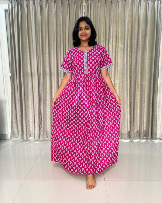 Rani Pink Tulip Comfort Maxi