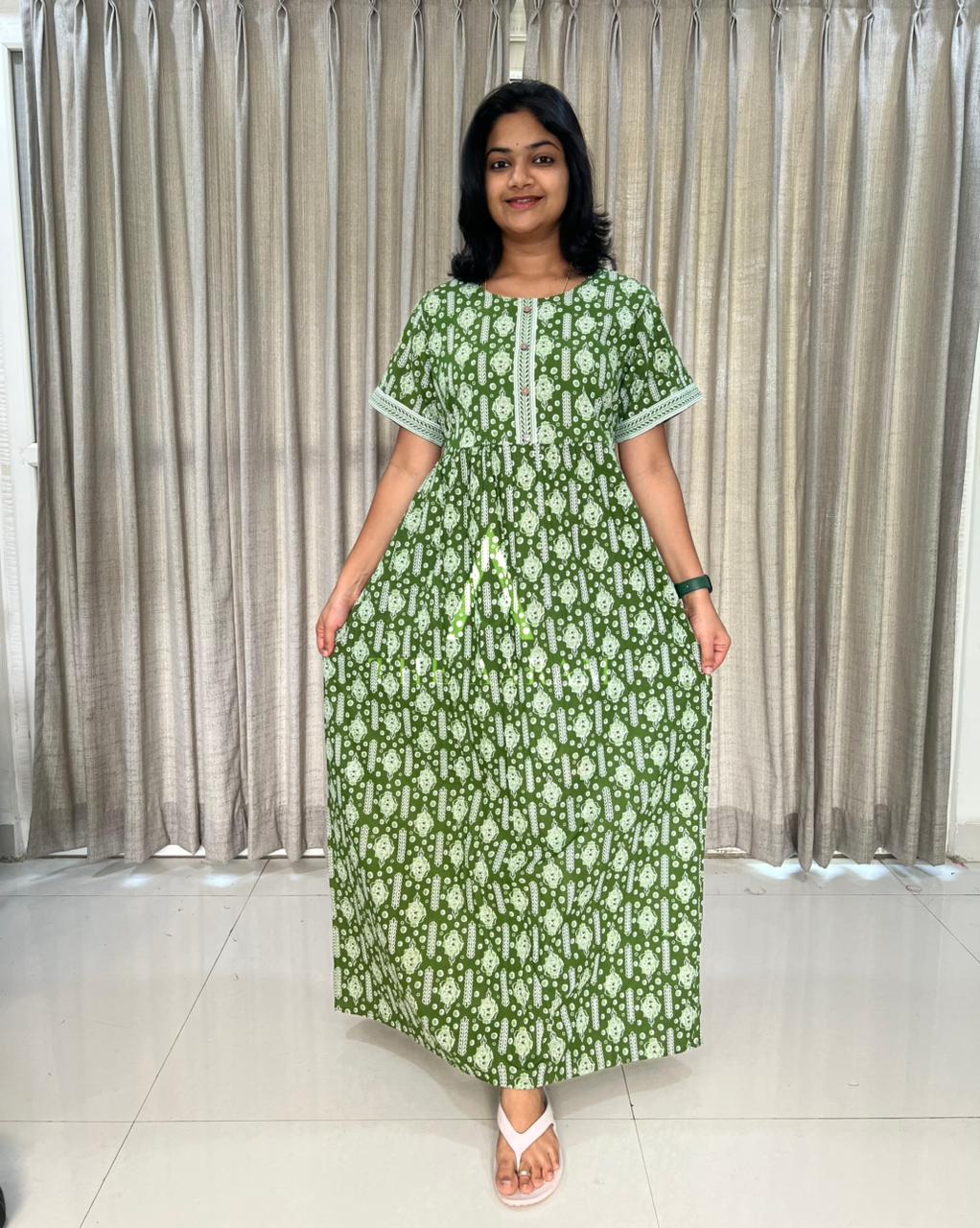 Olive Green Comfort Maxi