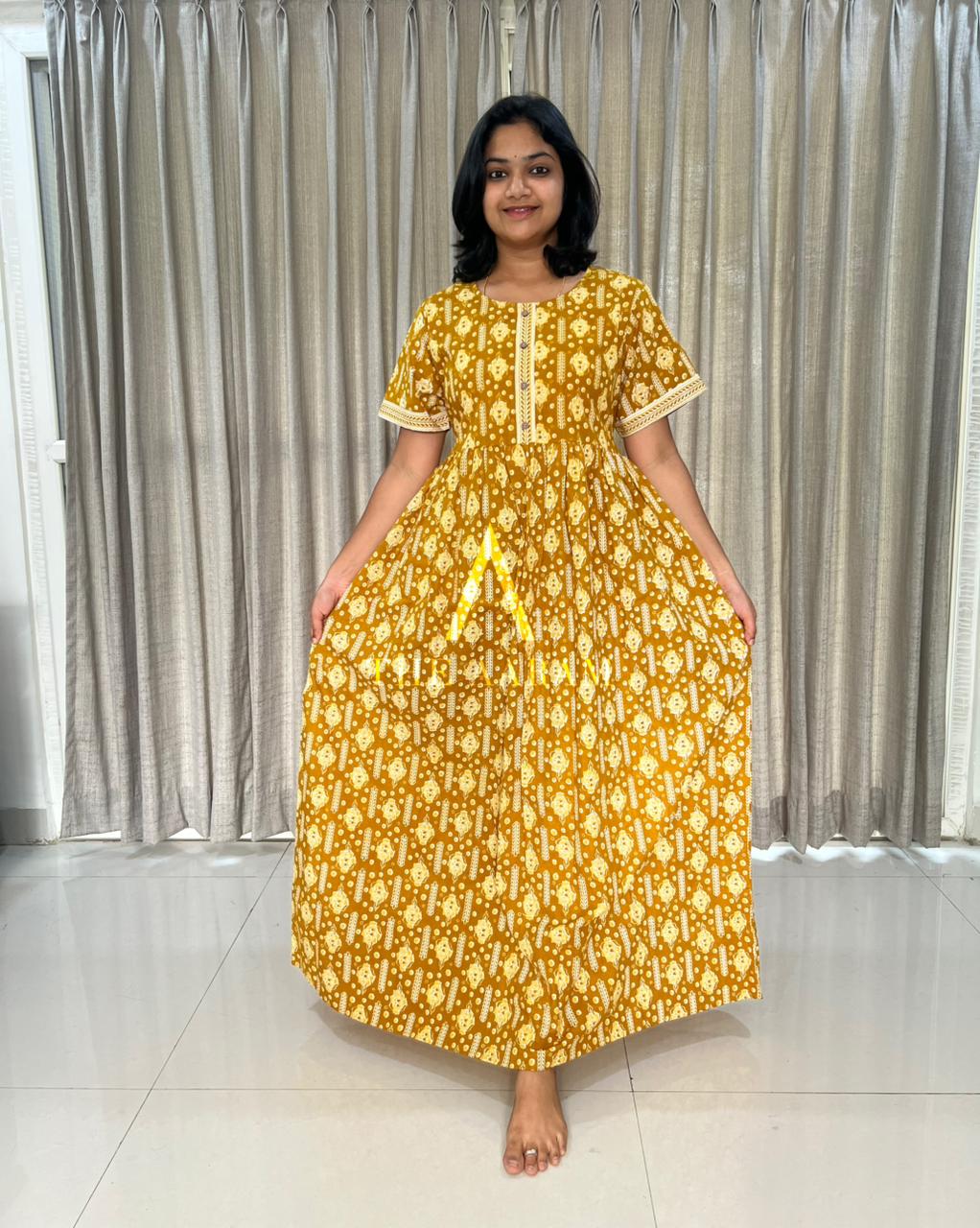 Mustard Yellow Heritage Comfort Maxi